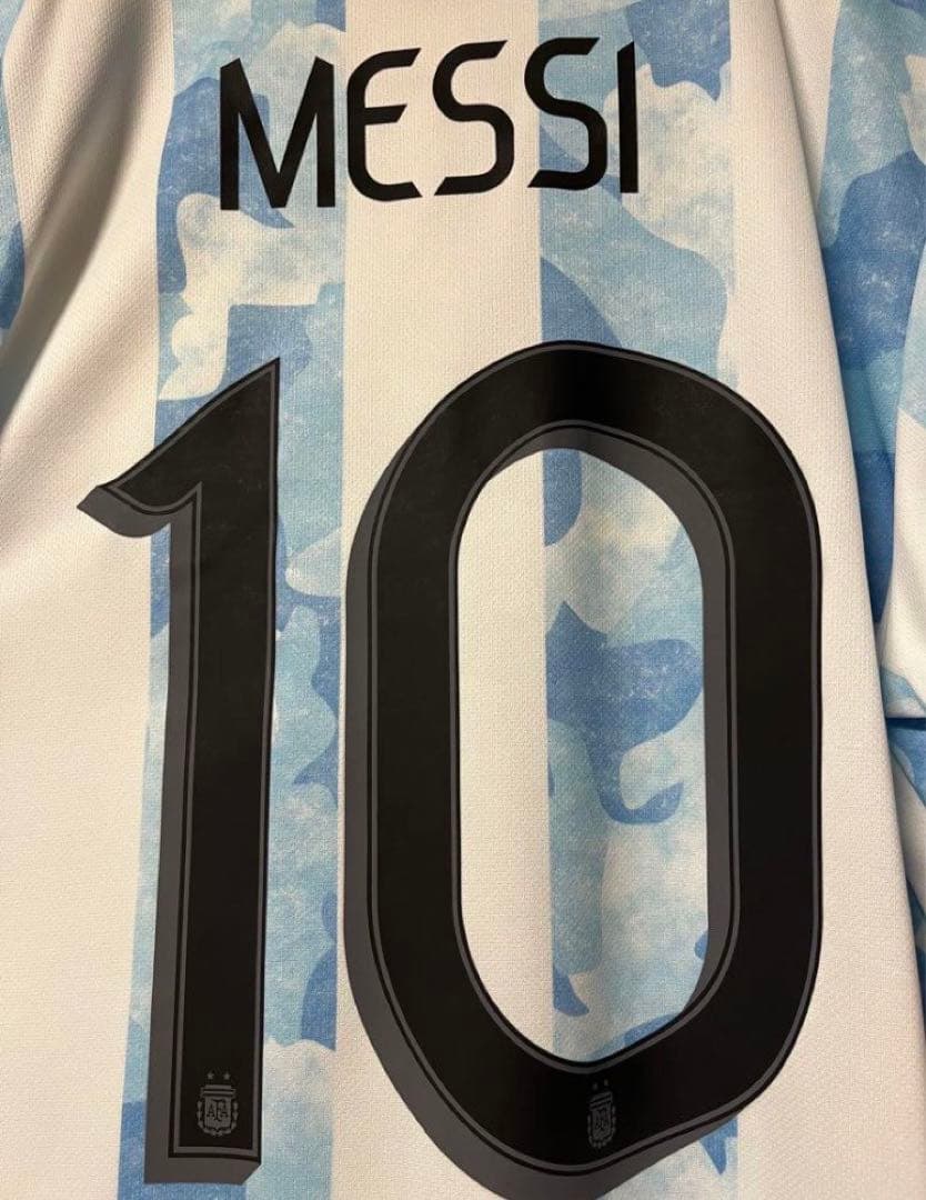 adidas 正規品　アルゼンチン　ユニフォーム　メッシ　新品　未使用　2021