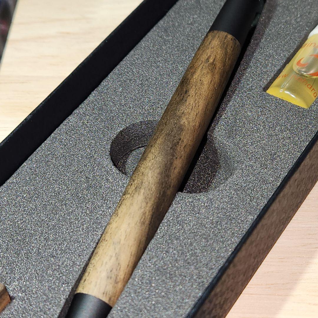 野原工芸 木のシャープペンシル 黒柿 ネオブラック