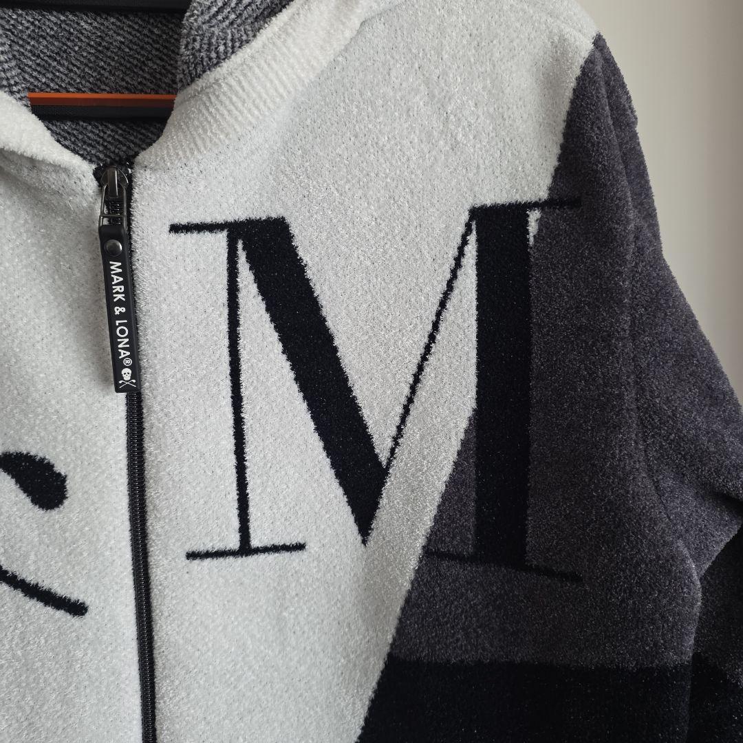 MARK&LONA マークアンドロナ 48 フード ニット ジャケット パーカー