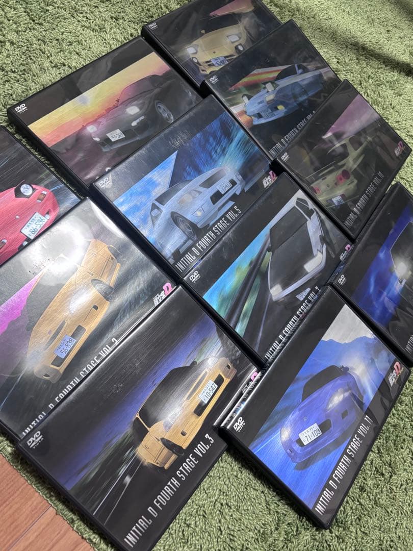 今だけ 値引き中！！頭文字D フォースステージ DVDセット