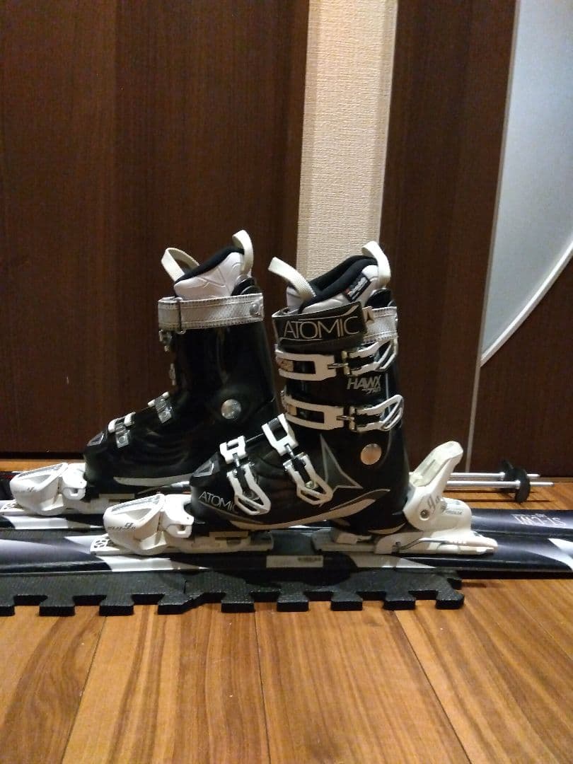 STREULE/学生・レディース用/スキーセット/メンテ・WAX済み✔軽量板！