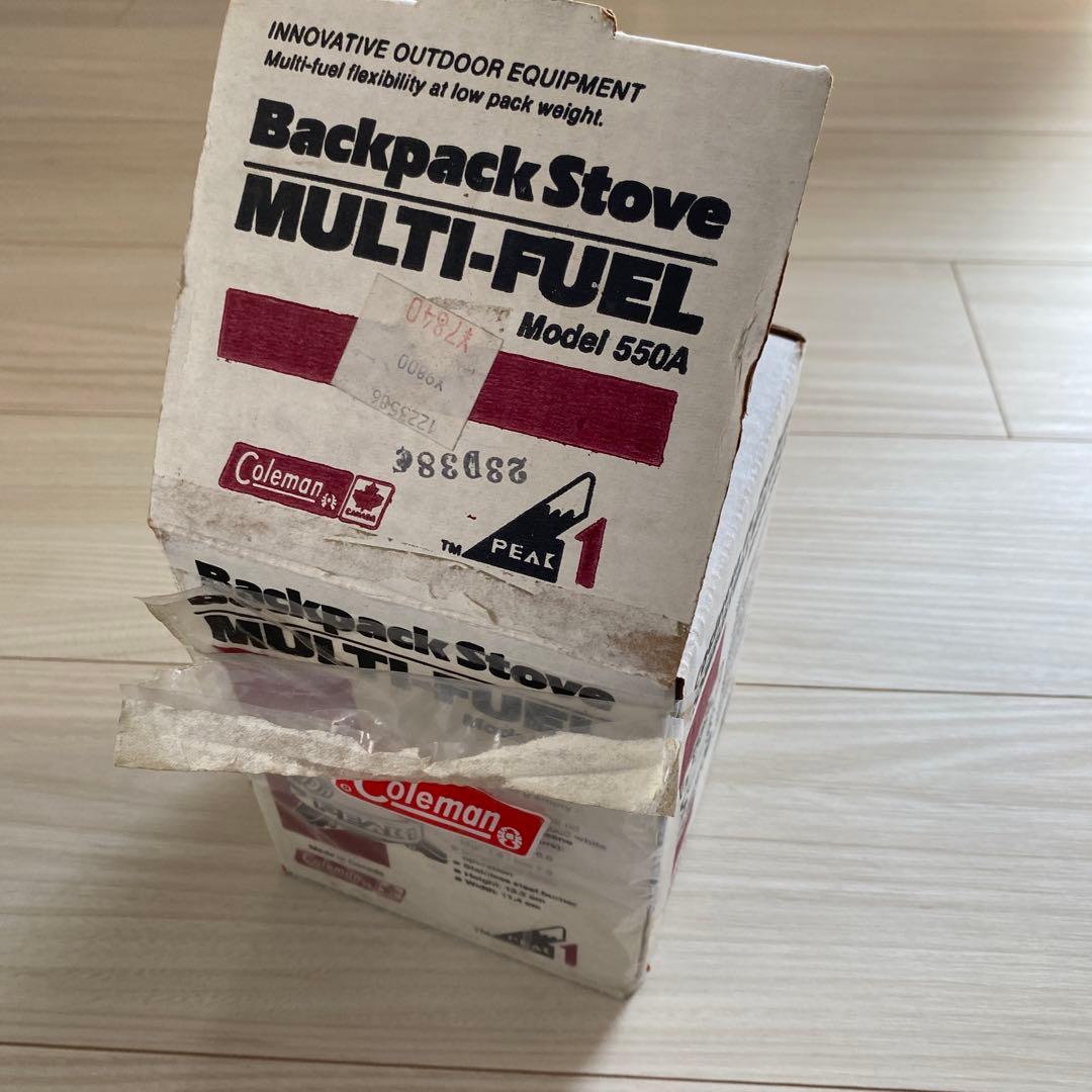 Coleman Peak1 550A 箱付き ビンテージ コールマン