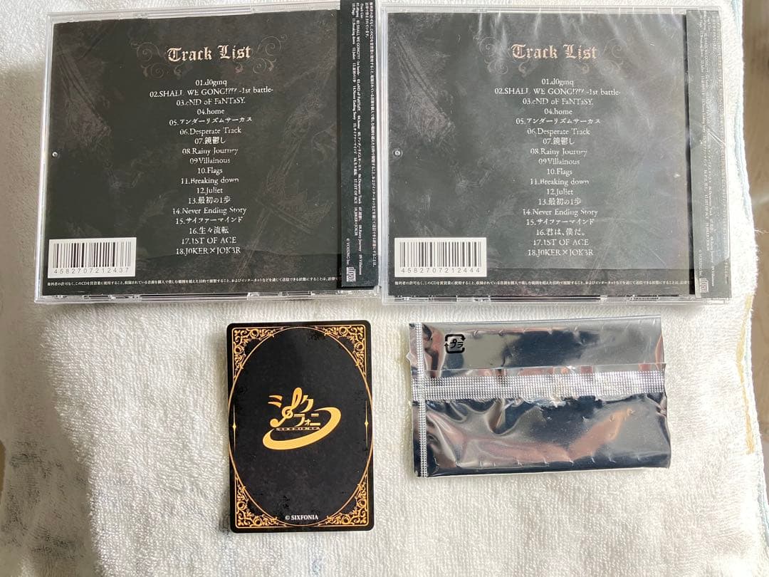 シクフォニ 1stフルアルバム「Six ‐n0te‐」初回限定盤セット