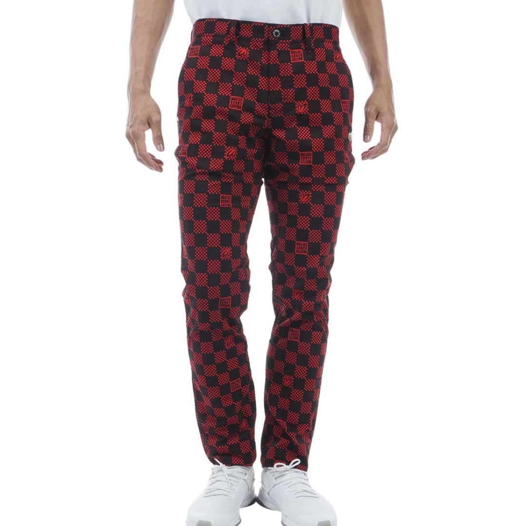 新品　マスターバニーエディション　MBE　チェック柄　ゴルフ　ストレッチパンツ