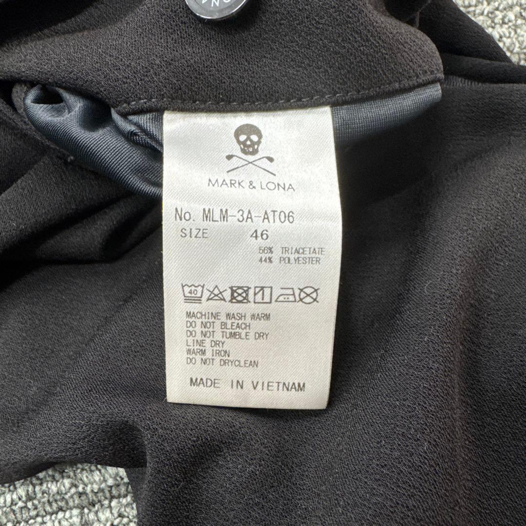 マークアンドロナ　上下セット　ベスト　スタッズ　黒