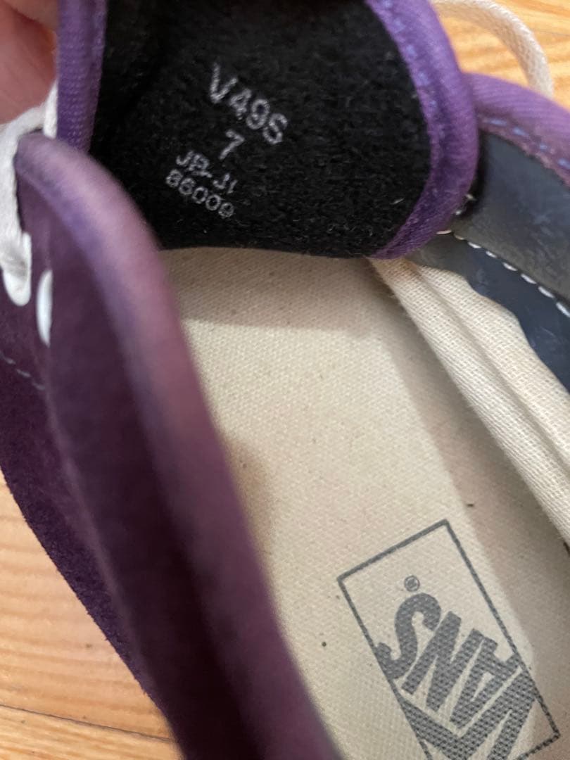 VANS V49S パープル 25cm