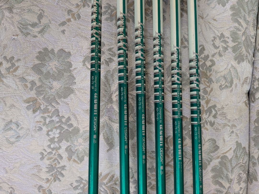 ★希少リシャフト品★ ミズノ MP-57 6本セット リシャフトAD75