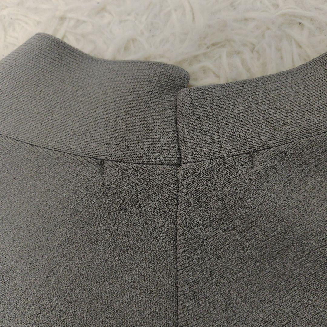 UN3D.　オーバーカーデニットベスト　グレー　アンスリード