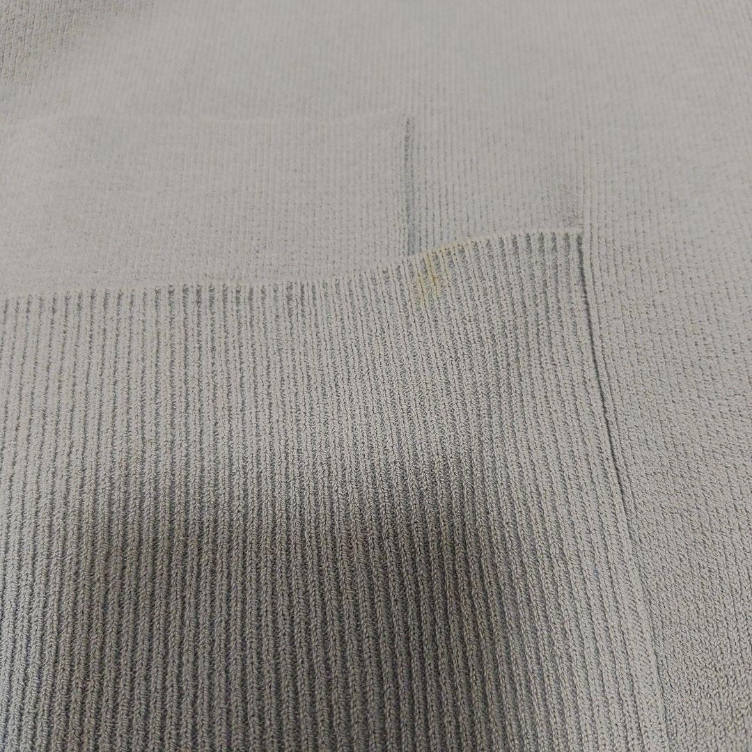 UN3D.　オーバーカーデニットベスト　グレー　アンスリード