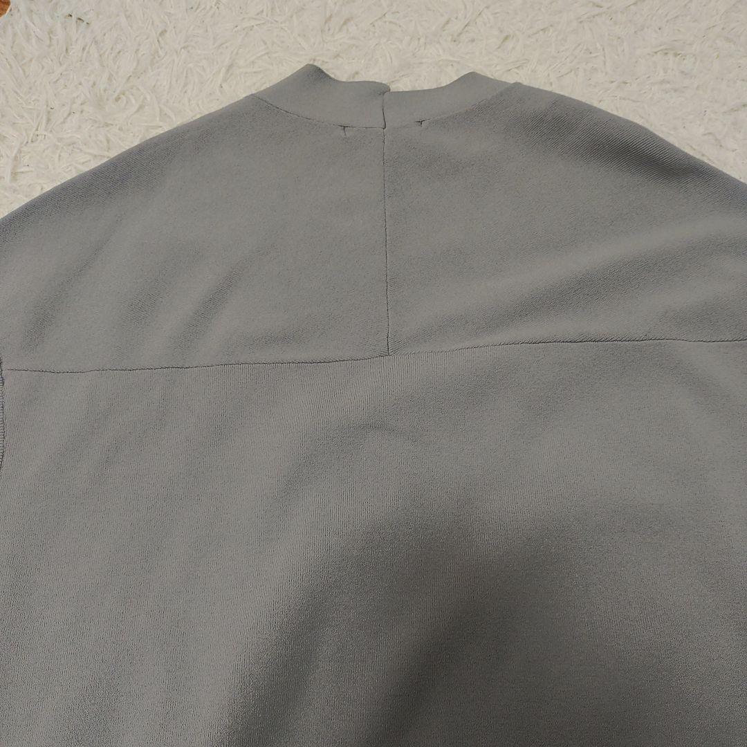 UN3D.　オーバーカーデニットベスト　グレー　アンスリード