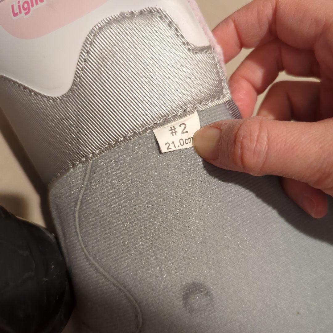 K2 スキー板112cm　ブーツ21cm　ポール80cm