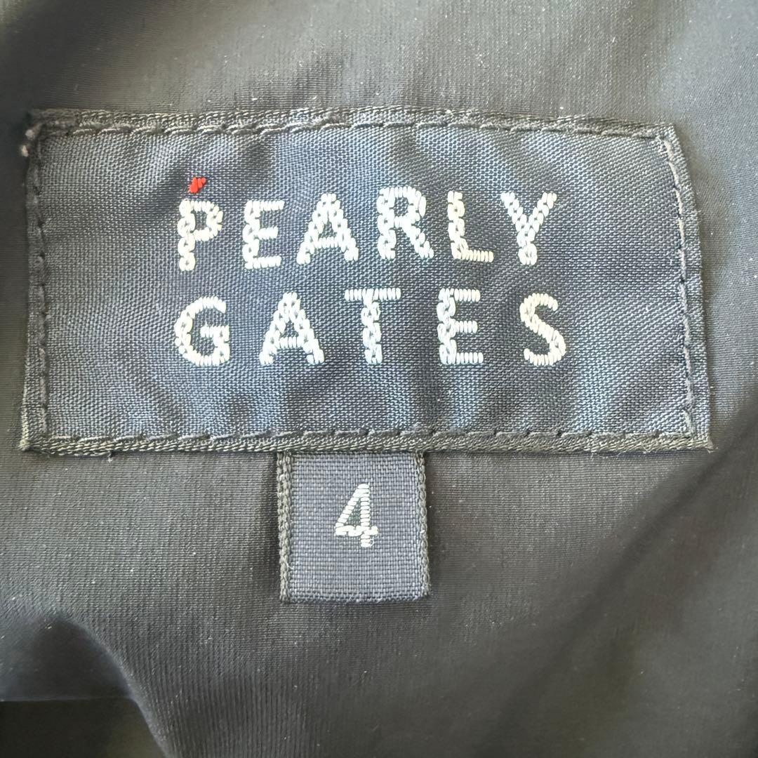 防寒　蓄熱素材　パーリーゲイツ　パンツ　黒　M〜L相当　中綿入り　暖パン　4