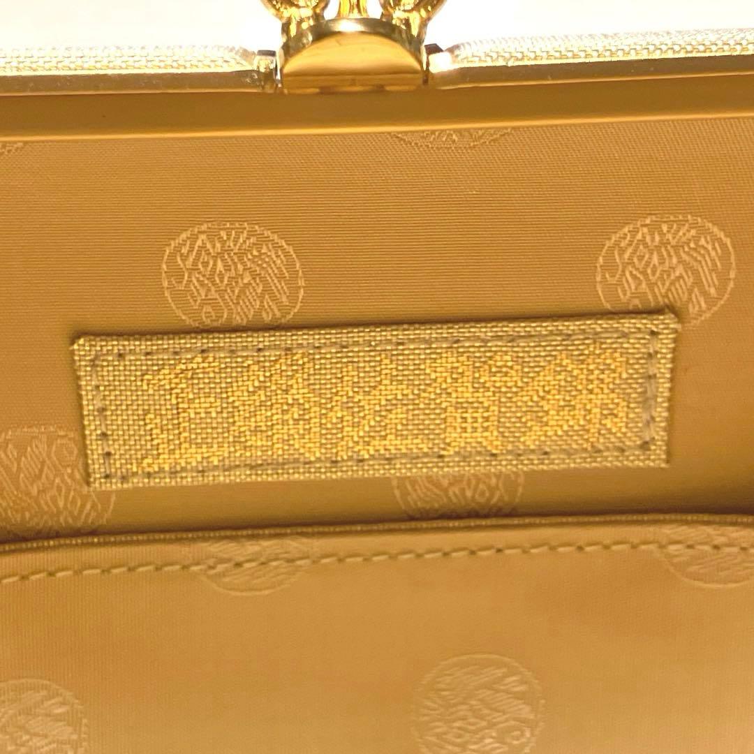 《美品・木箱付》東京胡蝶　草履バッグセット　正絹佐賀錦　フォーマル　二石草履