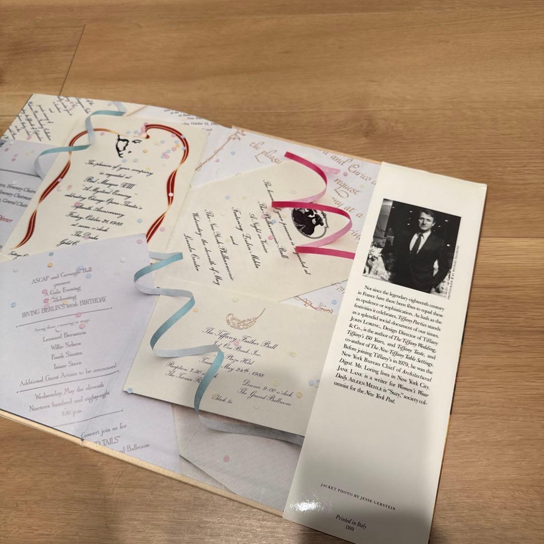 洋書 TIFEANY PARTIES