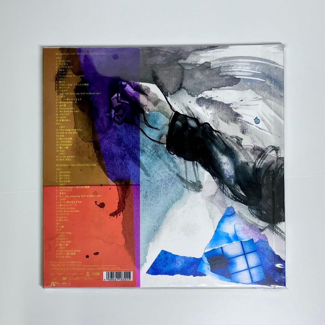 新品未開封　Mr.Children miss you LIVE DVD ミスチル