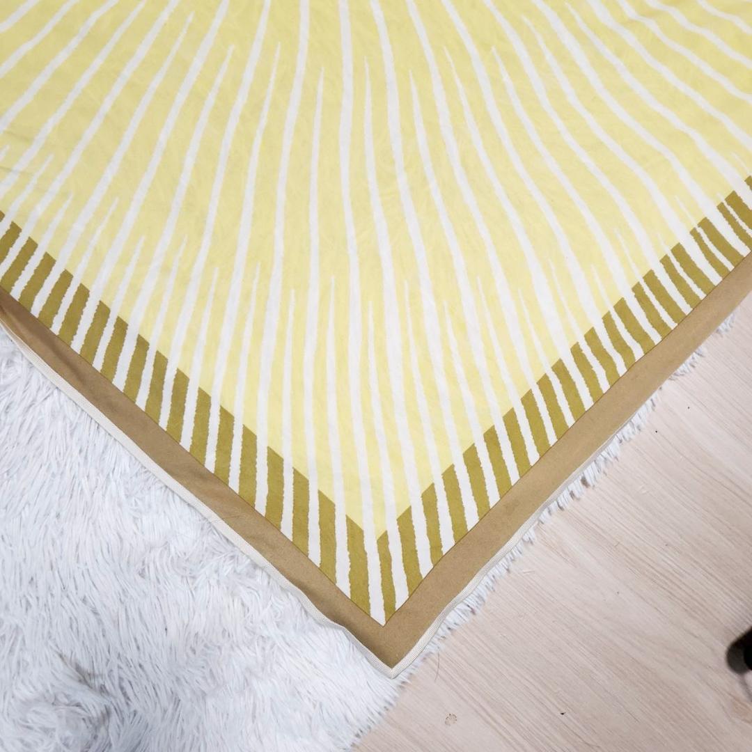 エルメス 三角スカーフ ポワントゥ 80×180 大判ストール シルクジャージー