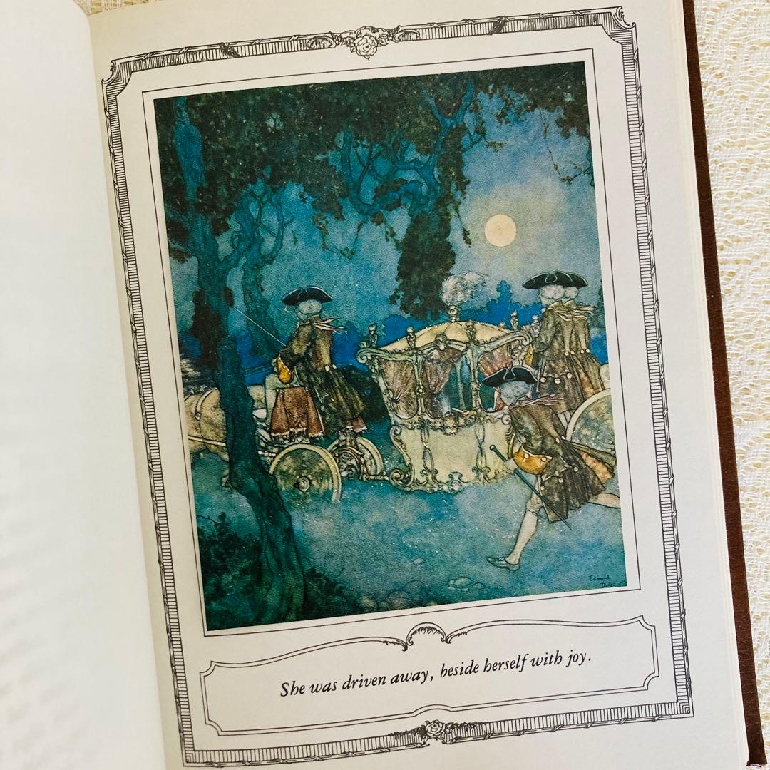 洋書　古書　デュラックの幻想的な挿絵　フランス名作童話集　1981年刊行