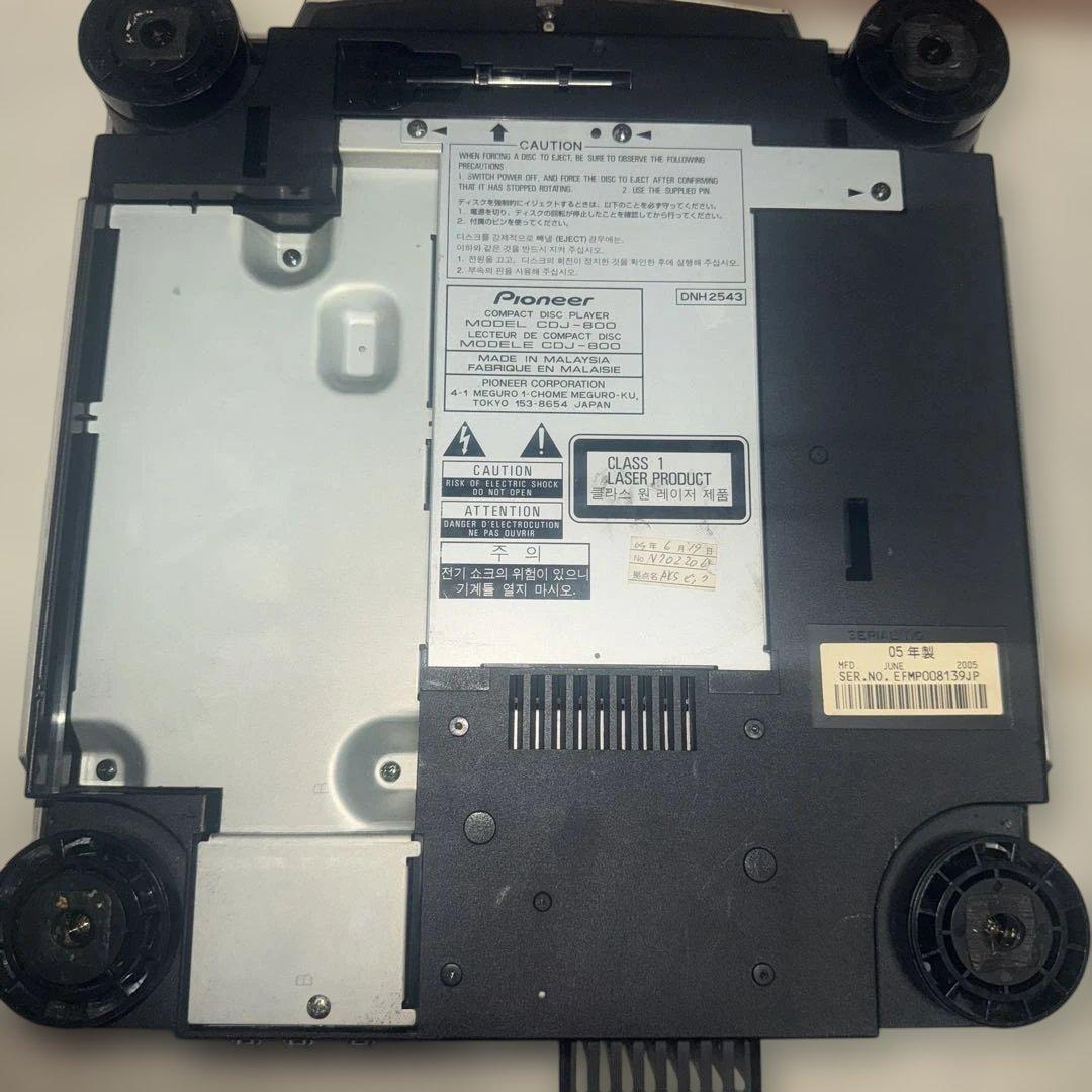 2005年製 Pioneer CDJ-800　《動作確済み》