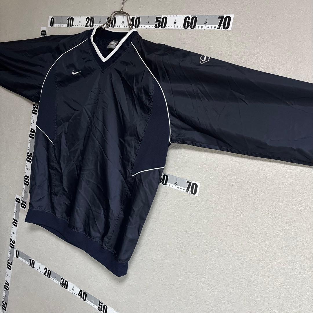 濃紺 ナイキ NIKE ピステ ナイロンジャケット ブルゾン XL ネイビー野球