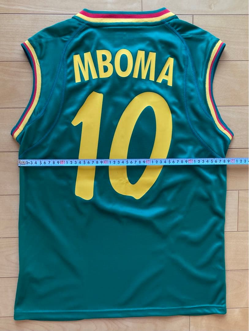 【激レア】カメルーン代表 エムボマ 日韓W杯2002 正規品 ユニフォーム