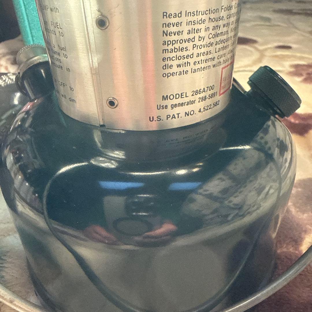 ちょっとレア コールマン 286旧モデル ワンマントルランタン 88年03月製