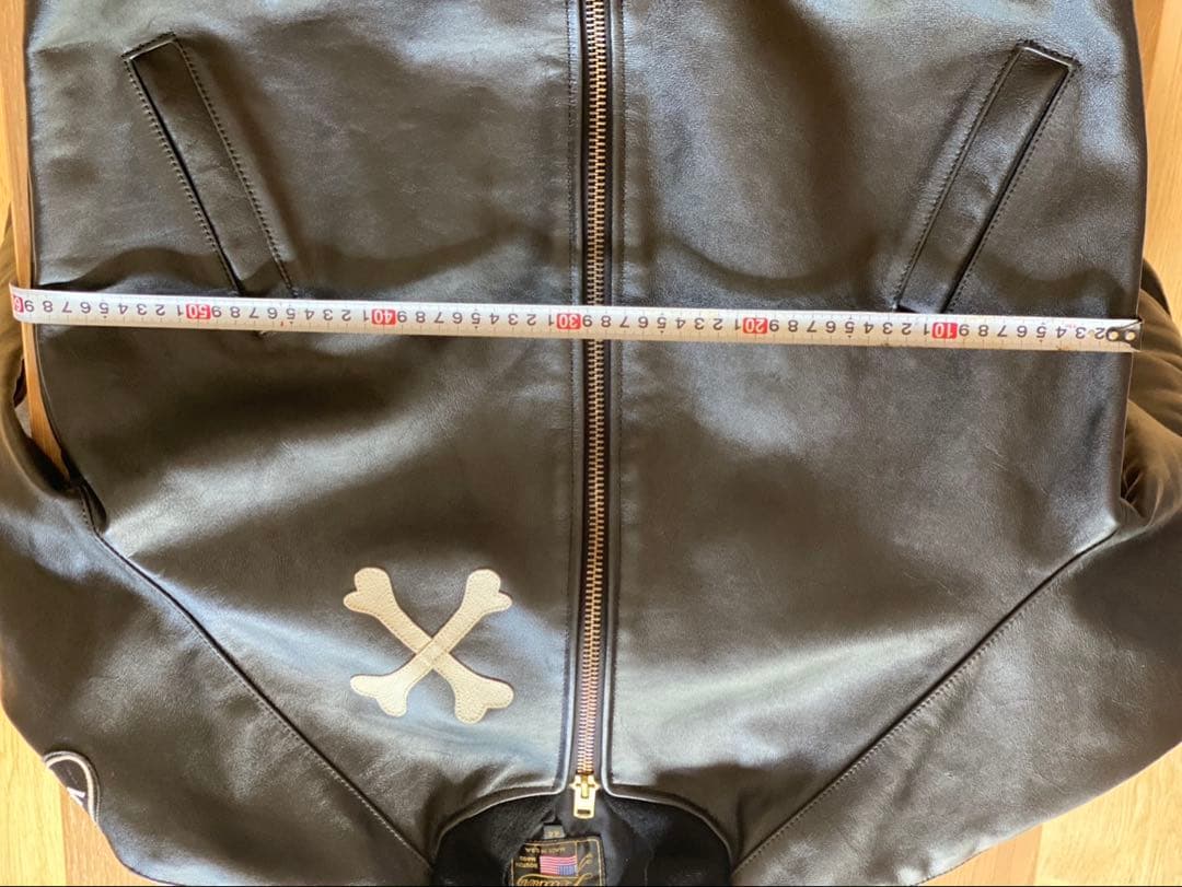 vanson クロスボーンレザージャケット　サイズ44 最終値下げ