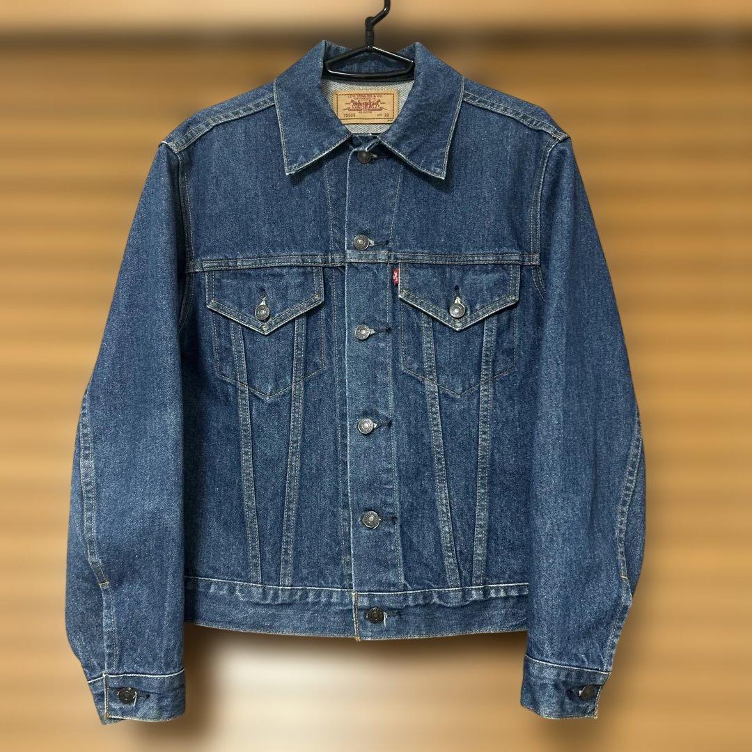 【美品】90s リーバイス デニムジャケット 70505 香港製 サイズ38