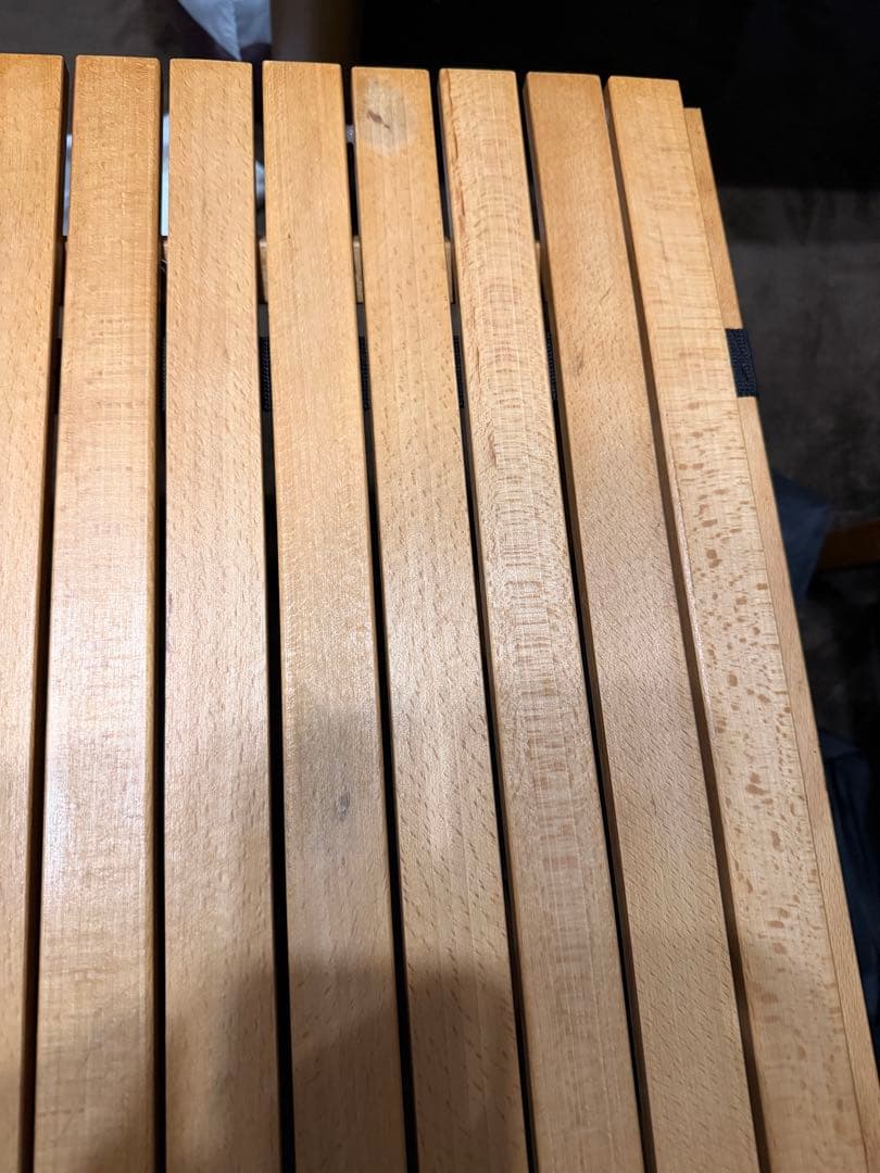 TOMOUNT ウッドロールトップテーブル 120cm