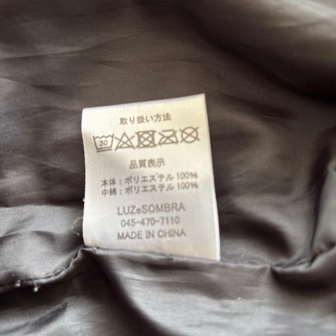 LUZeSOMBRA フード付き ロングベンチコート 130-140