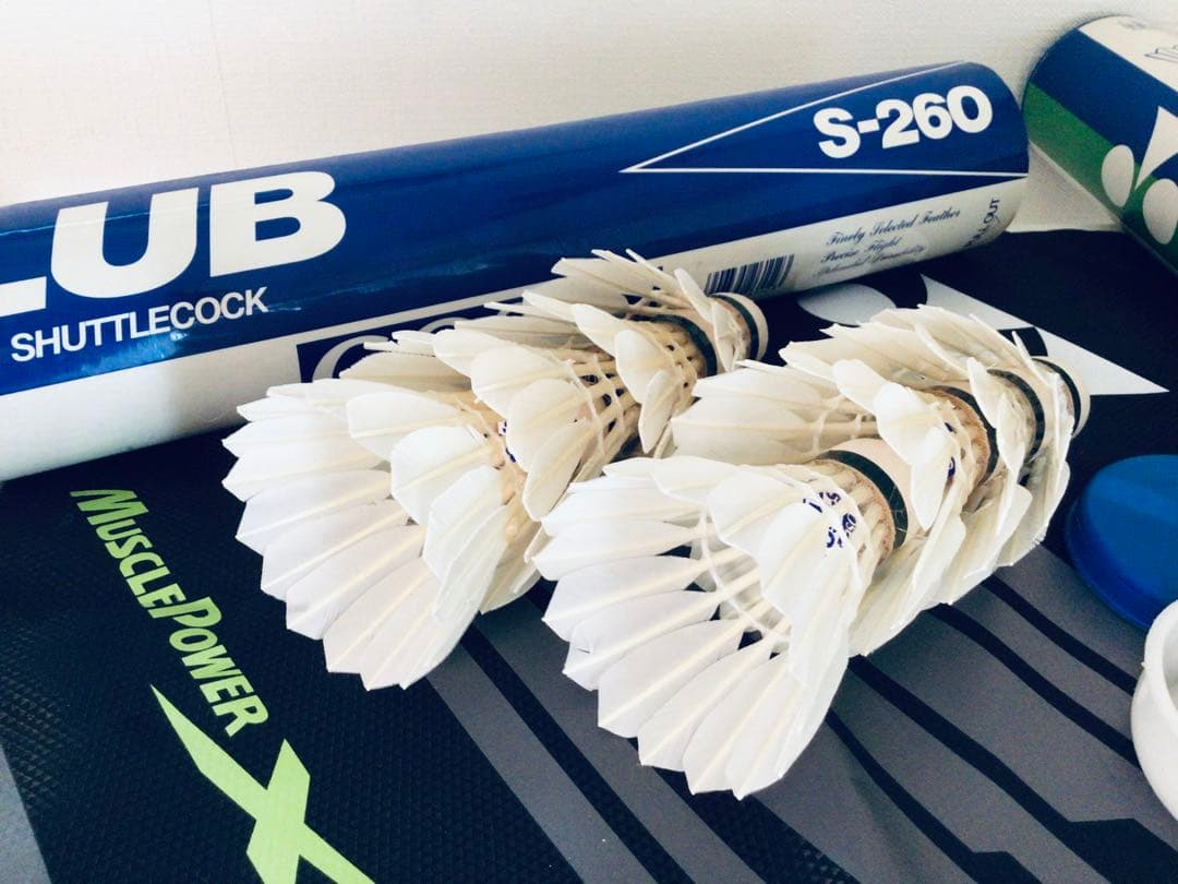YONEX ヨネックス ニューオフィシャル他、計6ダース程 シャトルコック