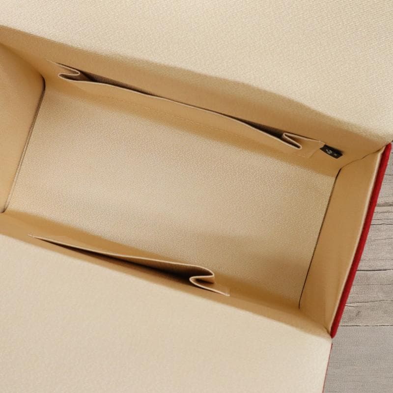 《和装バッグ◆嵐山よしむら■菊や桜の花束文刺繍■赤×黒＊着物♪和装Z9-14》