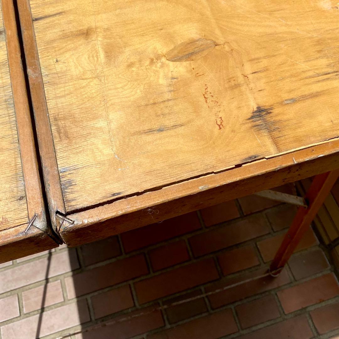 フォールディングテーブル★折り畳み式テーブル★USAビンテージアメリカ★机/家具