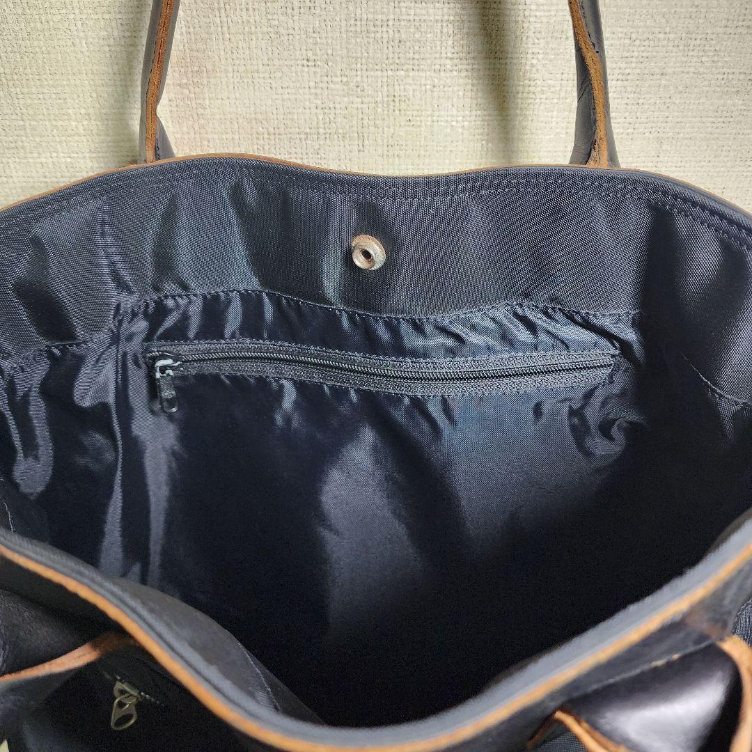 Yohji Yamamoto A.A.R ナイロン レザー トートバッグ A3可