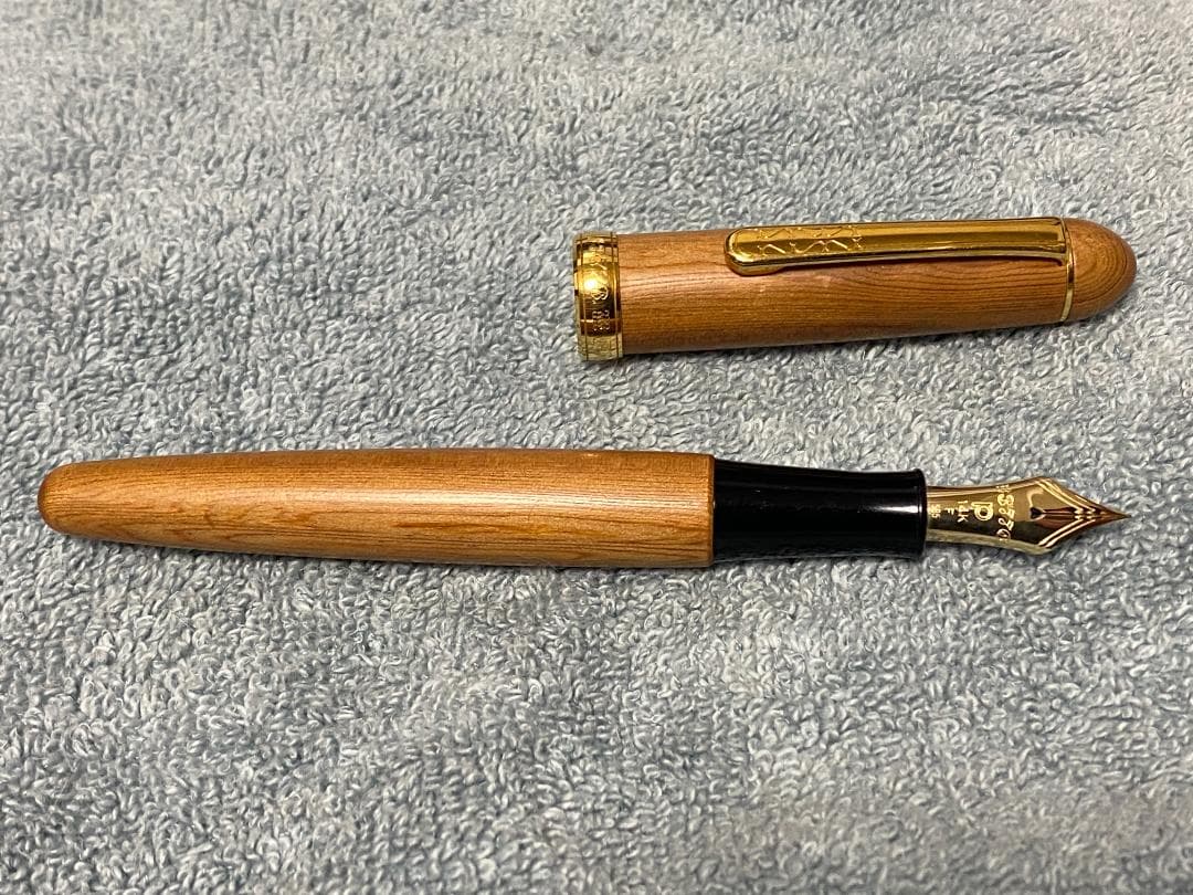 プラチナ万年筆 #3776 CENTURY 屋久杉 細字 PTB-50000YN