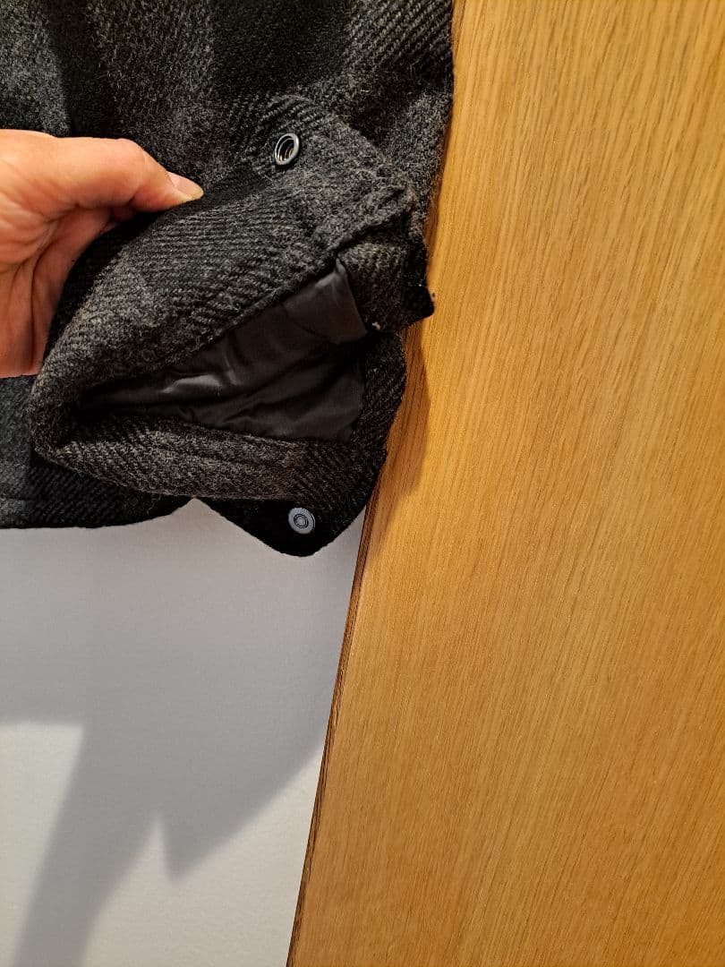 AsuraOSMidikawa Down チェック柄ダウンジャケットM