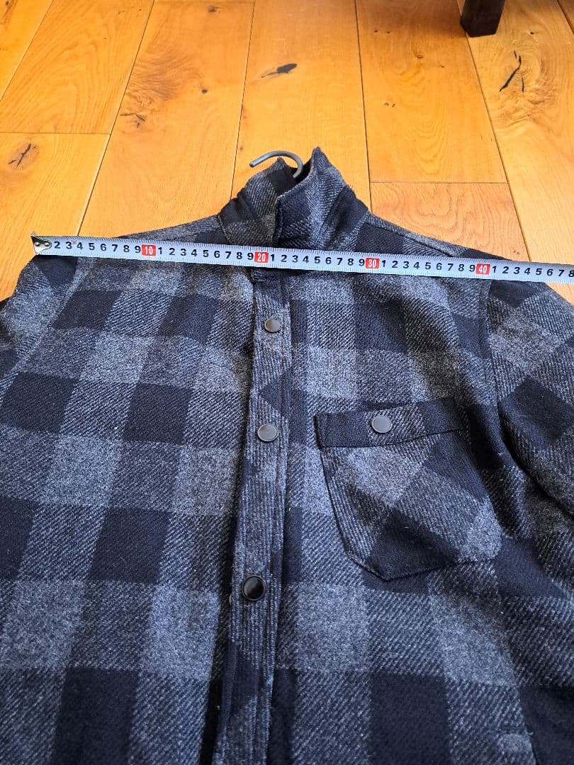 AsuraOSMidikawa Down チェック柄ダウンジャケットM