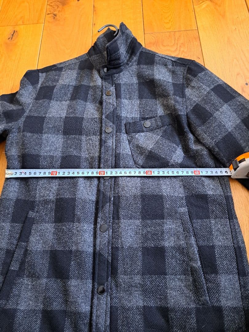 AsuraOSMidikawa Down チェック柄ダウンジャケットM