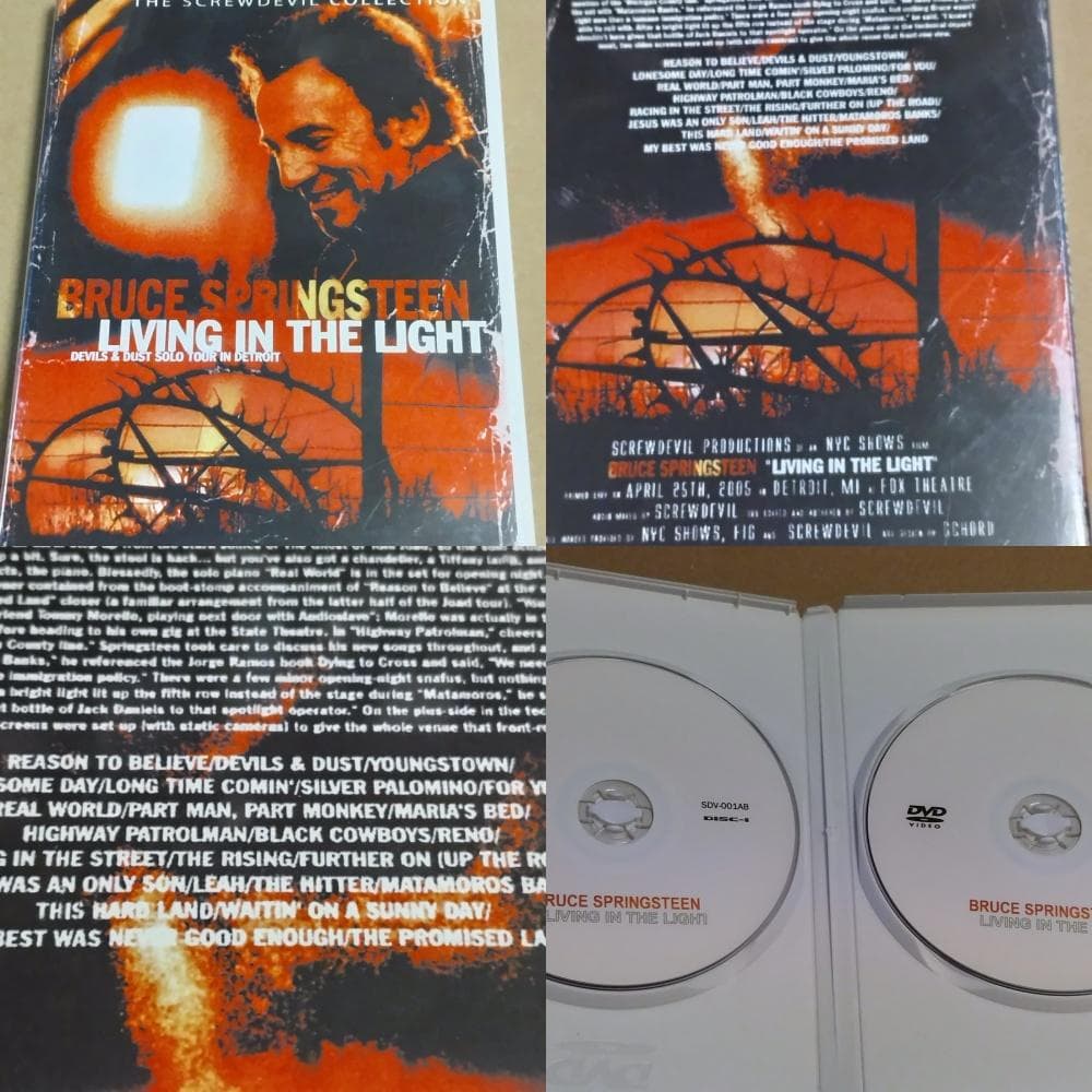 ●ブルース・スプリングスティーン 公式＆レアCD/DVD 豪華10点網羅セット●