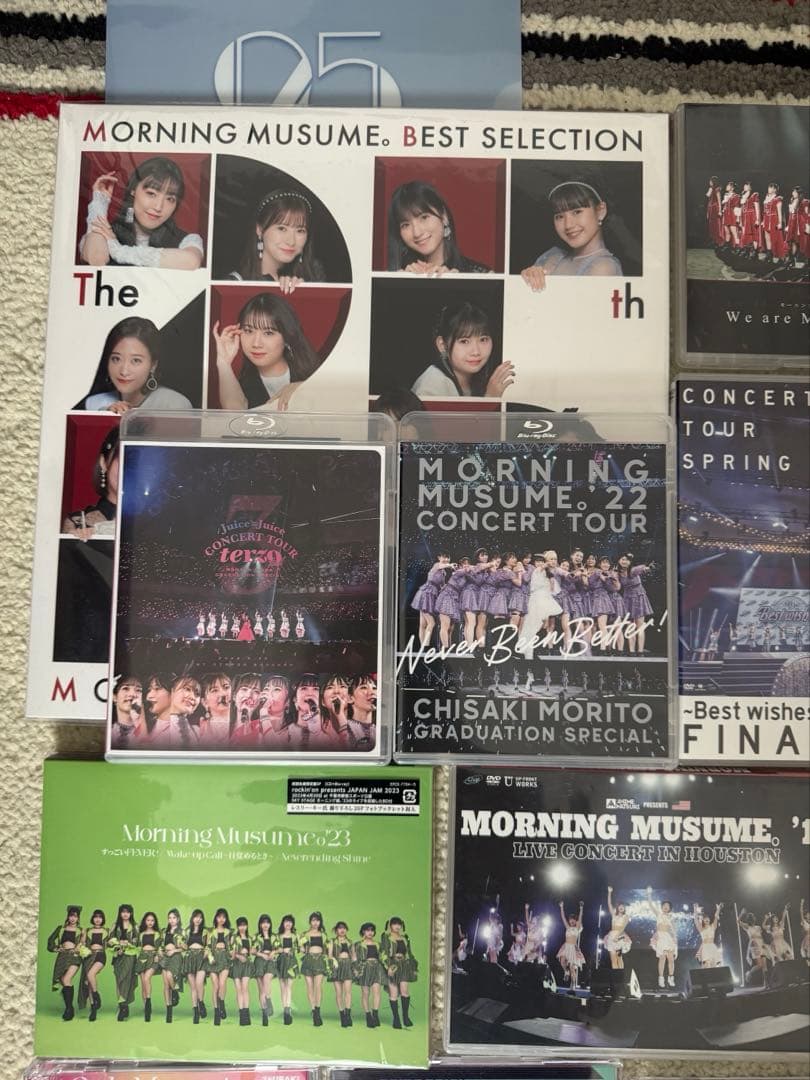 ハロプロ モーニング娘。 DVD Blu-rayまとめ