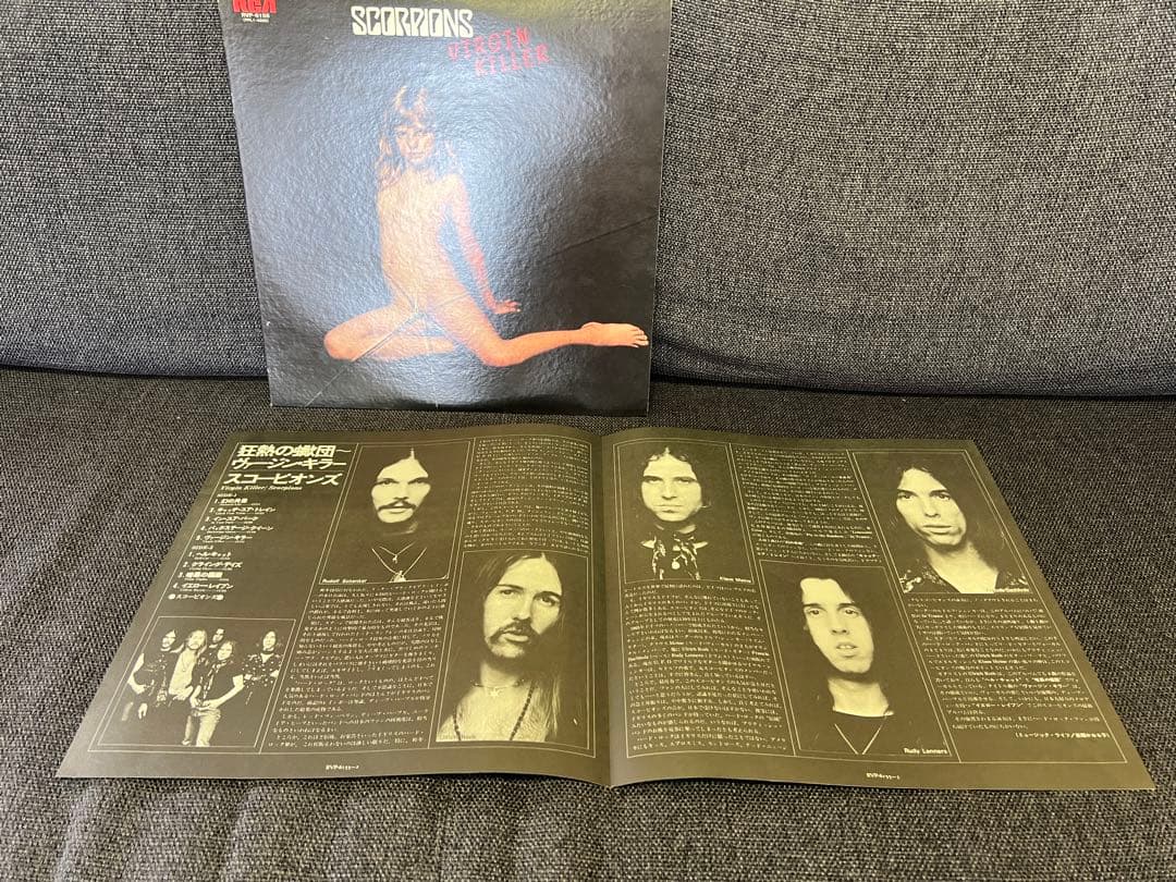 洋楽 Scorpions Virgin Killer RVP-6155 Orig LP