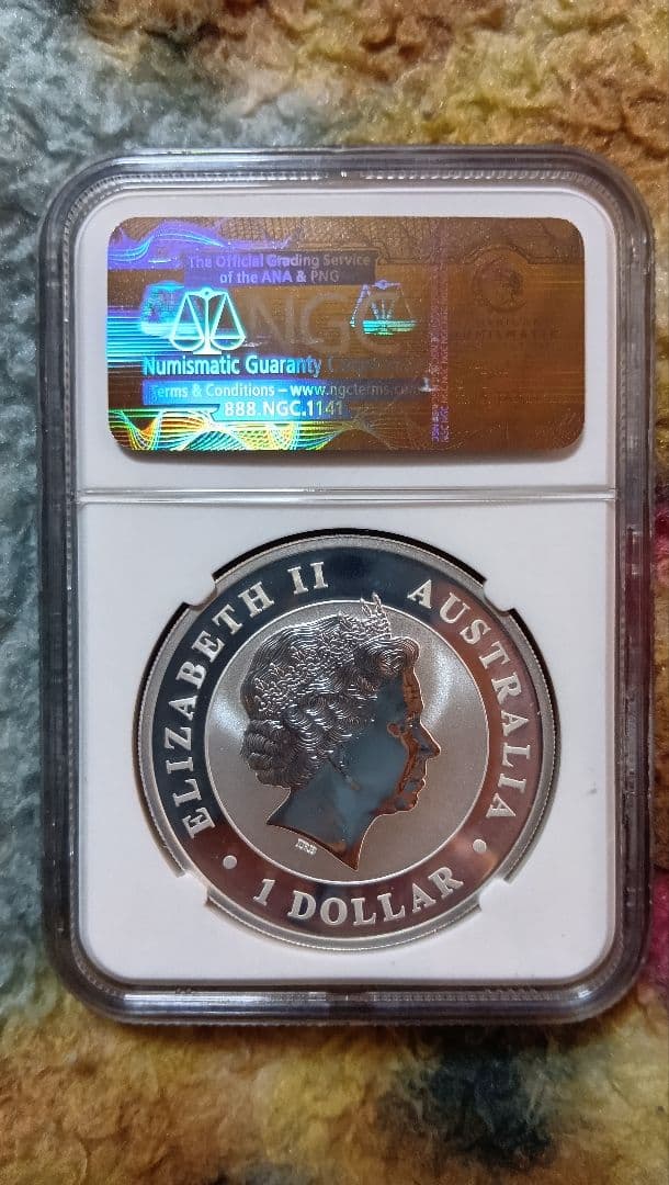 2012年 オーストラリア クーカバラ銀貨 MS69