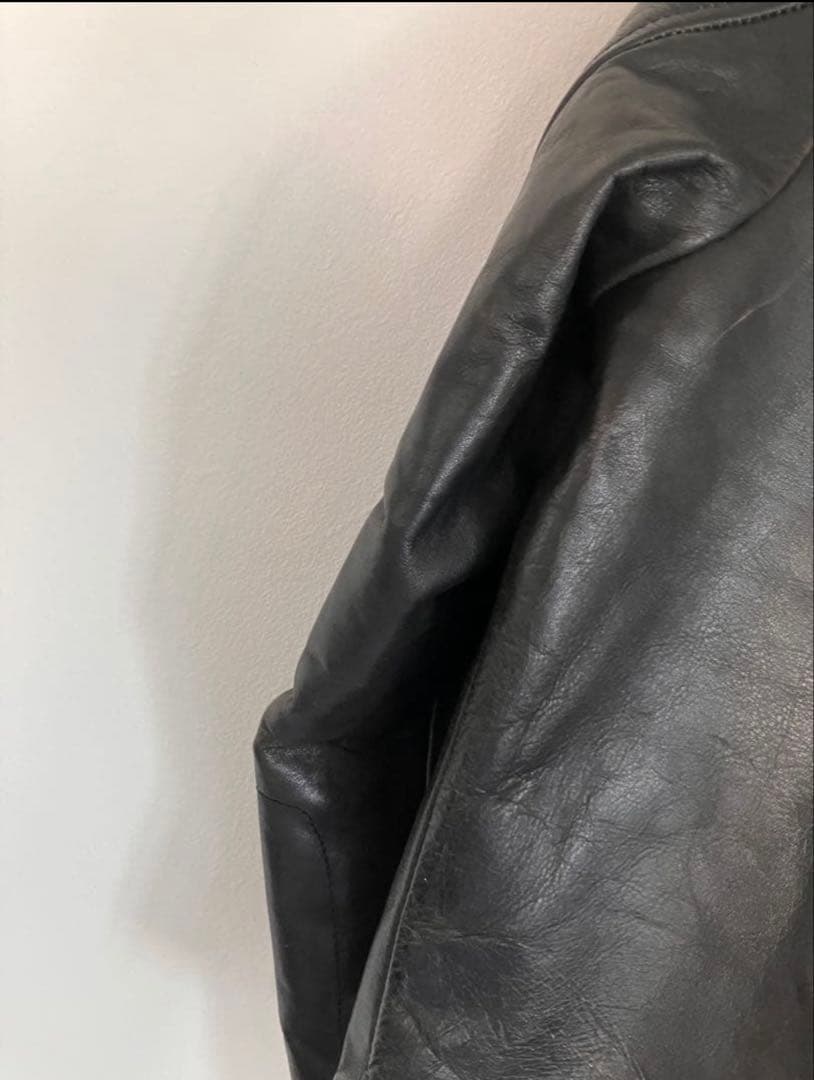 OLD GAP 牛革レザージャケット ボア