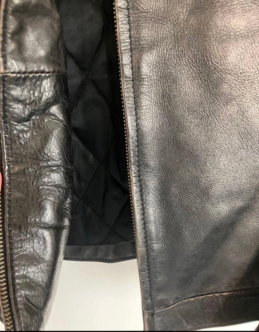 OLD GAP 牛革レザージャケット ボア