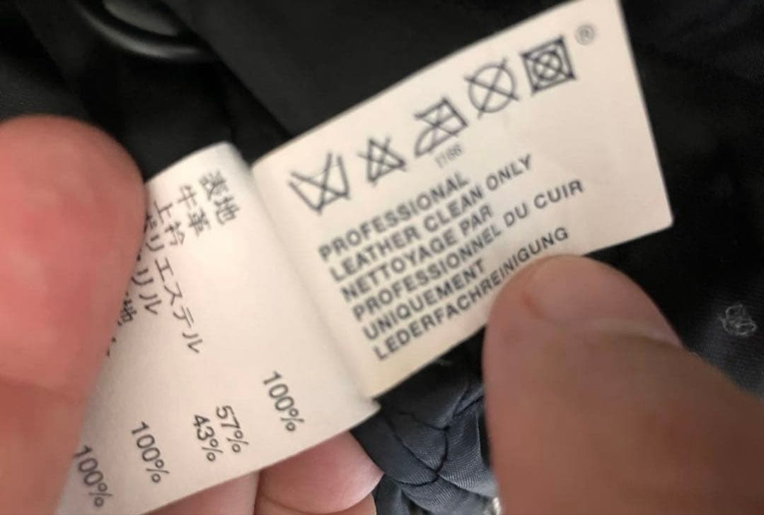 OLD GAP 牛革レザージャケット ボア