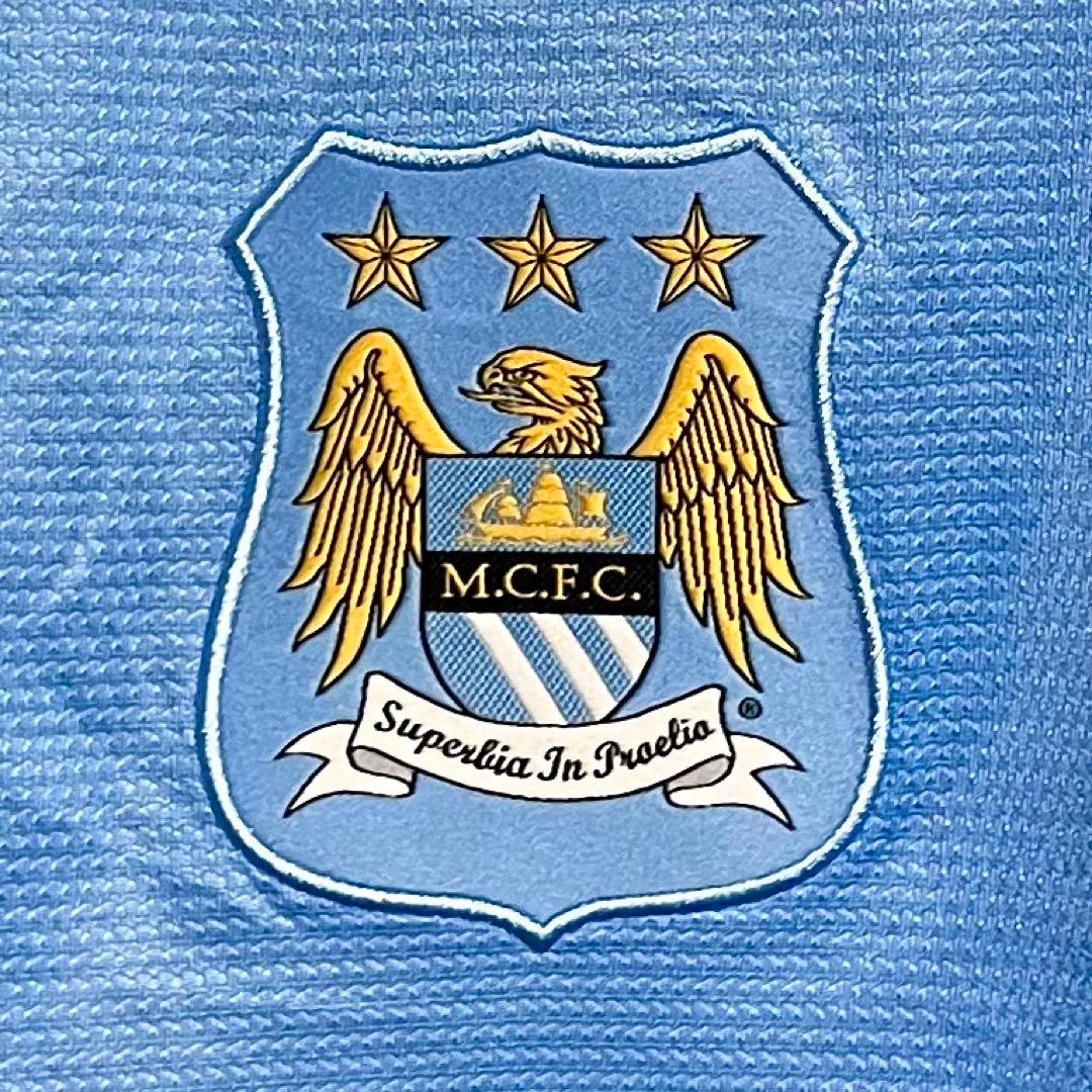 【美品！】13/14 マンチェスター・C ♯16アグエロ【Lサイズ】ホーム