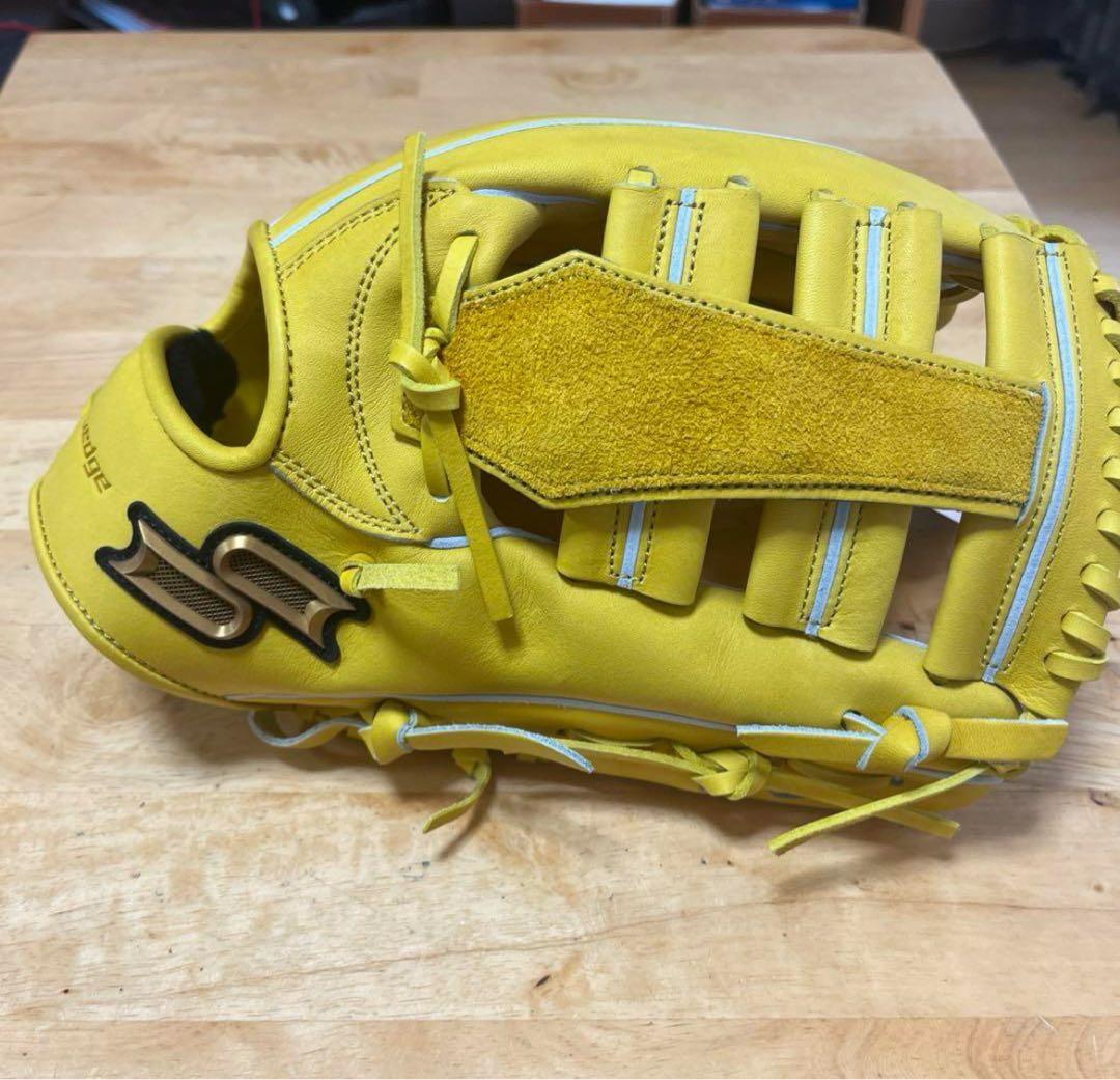 新品 スチーム加工済み 硬式 SSK グローブ 右投げ 外野手用