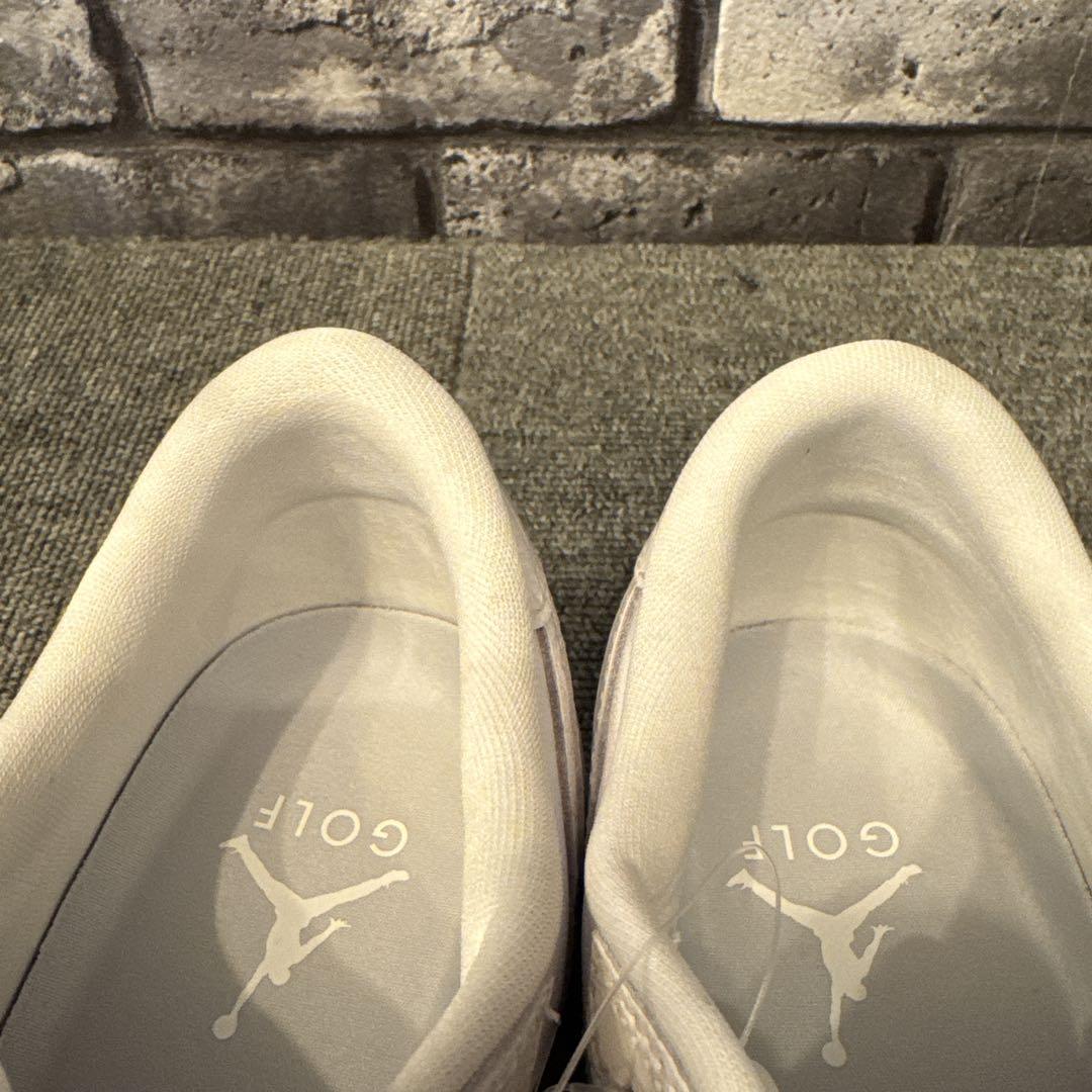 ナイキ エアジョーダン ゴルフシューズ 白 27