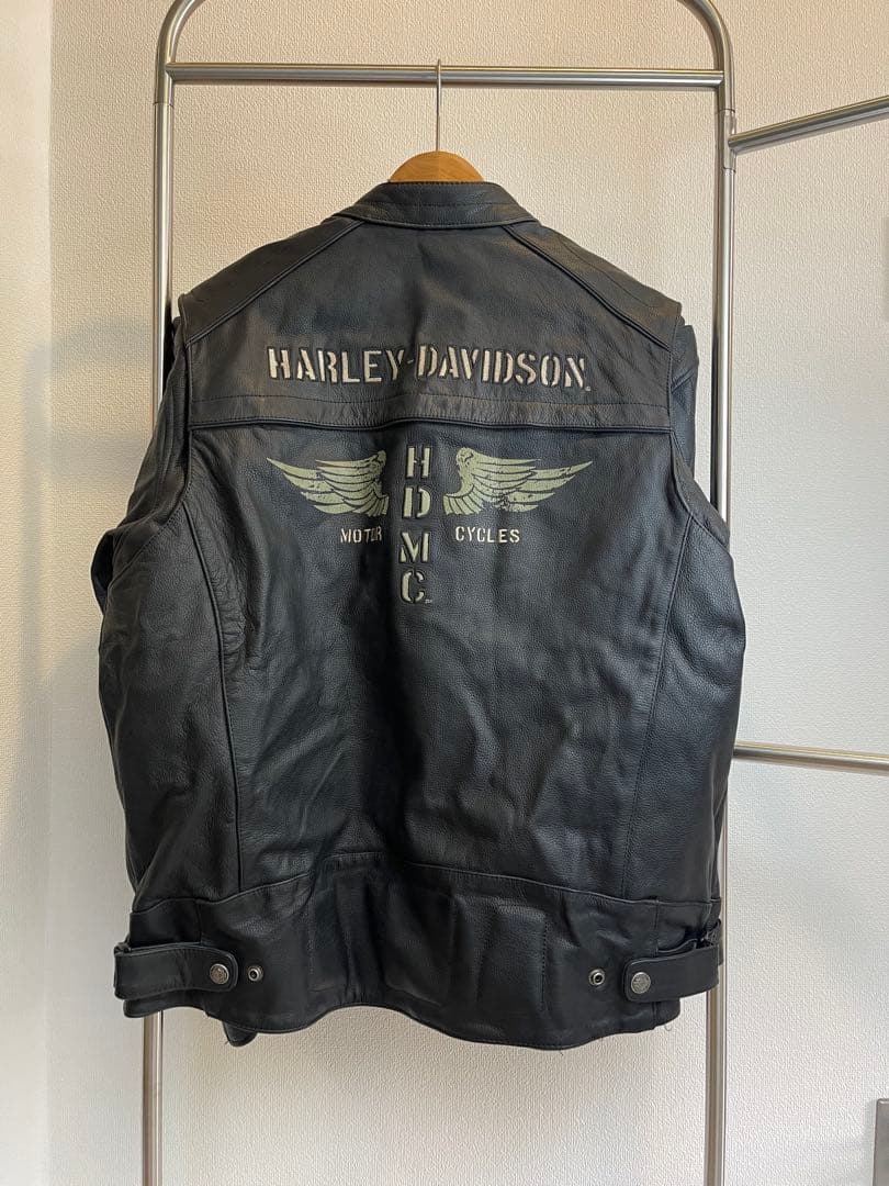 Harley-Davidson ライダースジャケット ブラック