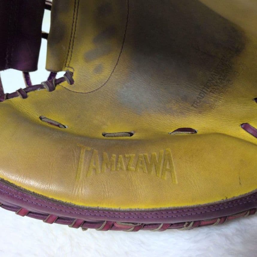 K♡玉澤 タマザワ 軟式 キャッチャーミット 完全手作り純日本製刻印有り