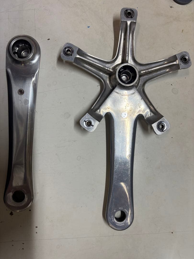 DURA-ACE FC-7710 167.5 njsクランク　オクタリンク